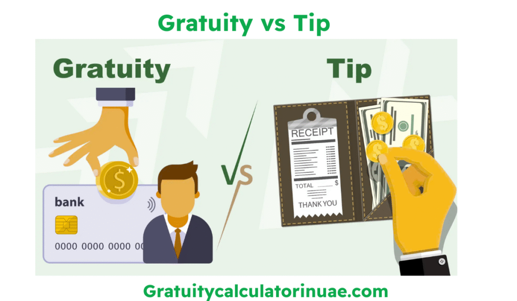 Gratuity vs Tip 